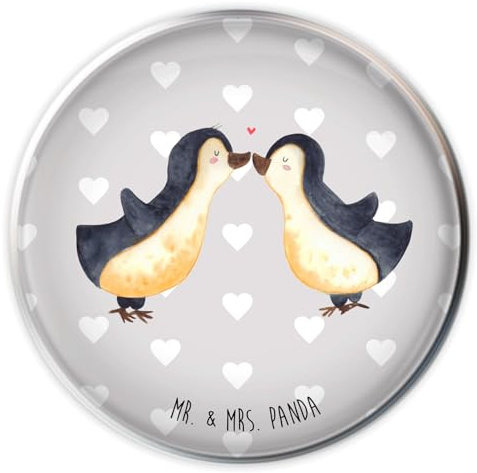 Mr. & Mrs. Panda Waschbecken Stöpsel Pinguin Liebe - Geschenk, waschbeckenstöpsel, Hochzeitstag, Liebesspruch, glücklich, Vertraut, Waschbecken-Stopfen, Liebesgeschenk, Abfluss-Stöpsel, Liebesbeweis