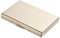 BONSYL® Hochwertiges Metall Kreditkarteninhaber Brieftasche für Damen und Herren,mit RFID Schutz gegen Datendiebstahl Kartenhalter für 6 Karten. (6 Slots-Gold)