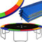 SPRINGOS - Protector de Borde para Cama elástica (363/366/369 cm), Color Negro, Multicolor