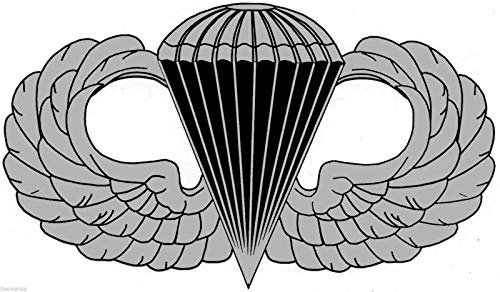 Sticker-Designs 10cm! Klebe-Folie Wetterfest Made-IN-Germany Army Airborne Paratrooper UV&Waschanlagenfest Auto-Aufkleber Profi-Qualität! F3077