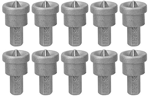Agatige - 10 punte di posizionamento magnetico per cacciavite Ph2 per cartongesso vite limite di arresto