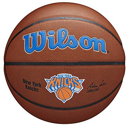 Wilson Basketball TEAM ALLIANCE, NEW YORK KNICKS, Indoor/Outdoor, Mischleder, Größe: 7