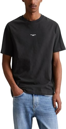 Marc O'Polo Denim Herren T-Shirt aus Bio-Baumwolle mit Rundhalsausschnitt