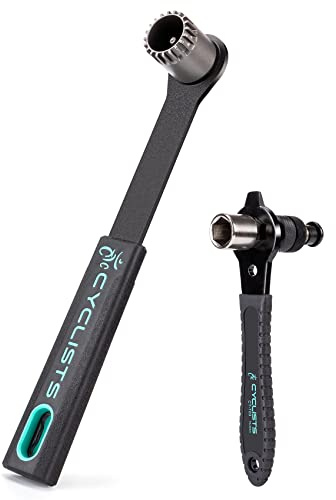 cyclists Bike Crank Puller & Bottom Bracket Removal Tool - Bike Tools with Long Handle - Crank Remover, Bottom Bracket Tool, Professional Bicycle Repair Kit