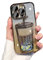 3D Bling Sparkle Plating Juice Bottle Designer Phone Case Compatible with iPhone 14, Cute Liquid Floating Gradient Glitter Quicksand Cup Phone Case Cover with Camera Protection for Women - Gold