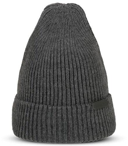 Expatrié Beanie Damen Grau - Luna - Strickmütze für Herbst Winter - Weiche Warme Wintermütze - Mütze Stylisch Elegant & Zeitlos