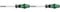 Wera 810/1 Bit-Handhalter mit Sprengring, 1/4 Zoll x 120 mm, 05051005001, Silber (Packung mit 2)