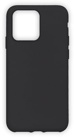 SBS iPhone 14 Plus Hülle aus recyceltem Kunststoff, umweltfreundliche Hülle, zertifizierter recycelter Kunststoff, FSC-Verpackung, schwarz