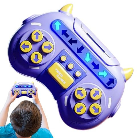 Console di gioco a spinta velocemente, console di gioco a scorrimento rapido – Esercizi di reattività Spinta velocità palmare – Giocattoli sensoriali educativi e veloci
