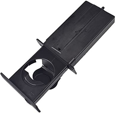 Pizgear Supports Noirs Porte-gobelet Avant Gauche Droit de Voiture, for BMW, E60 E61 série 5 2003-2010 Driver 51459125622 51459125626 Gobelet d'eau pour Voiture(Black-Right Straight)