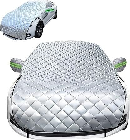 Half Car Cover for Car for Land Rover Defender 90 Car Cover,Waterproof,Car Garage Cover,Breathable,UV Resistant,Tear-Resistant-1