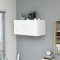 Myheimly Wandschrank Weiß 80 x 39 x 40 cm Holzwerkstoff