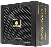 ENERMAX Revolution III 650 Watt |vollmodulares ATX 3.1-Netzteil | PCIe 5.1 |80 Plus Gold |flüsterleiser 120mm FDB-Lüfter | 105°C jap. Kondensatoren | ERV650G-AHG-MAC