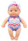 Wasser Babypuppe süße Simulation Bad Puppe 8, 5 x 3, 4 x 5, 3 Zoll Schwimmen Baby mit beweglicher Gelenk und Abnehmbarer Kleidung Vinyl Wasserspielzeug für Kinder, Style2, Schwimmen