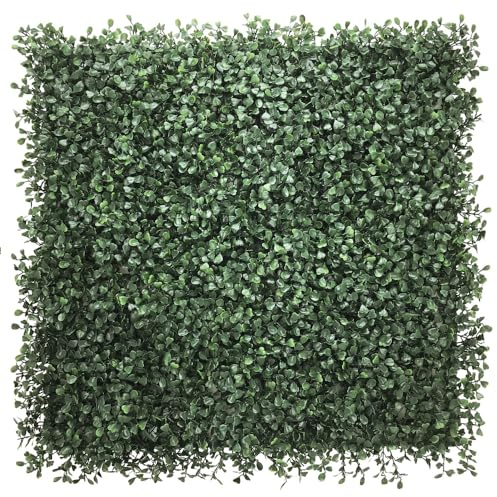 hjh LIVING Mur végétal pour in & Outdoor 50x50 cm LEAFLUXE 1 Tapis végétal Artificiel, décoration végétale pour Le Mur, végétalisation Murale