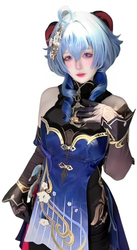FCCAM Genshin Cosplay Venti Yae Miko Raiden Shogun Arlecchino Cosplay Kostüm Skirk Cosplay Halloween Anzug Full Set für Frauen