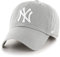 '47 Brand RGW17 Clean Up Strapback NY Yankees Hellgrau, Size:ONE Size