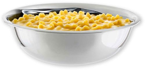 TableCraft 824 Stainless Steel Mixing Bowl, 3 Qt, Lightweight and Durable, Professional Grade for Baking and Prep, Ideal for Kitchens or Bakeries, 10 x 10 x 3, Silver