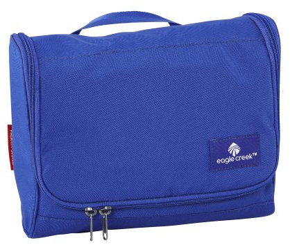 Eagle Creek Kulturbeutel Pack-It Original On Board Waschbeutel zum aufhängen I Organisation für die Reise und für Zuhause I Koffer- und Home Organizer, Blue Sea