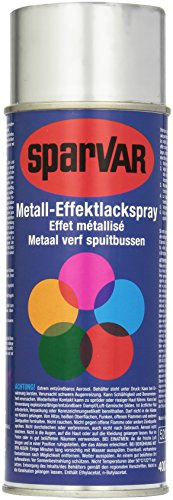 SparVar Lackspray Metalleffekt Chromeffektlack, 400 ml, Spiegeleffekt
