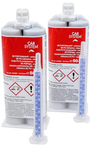 CARSYSTEM 2K PU - Kleber Power Mix schwarz 50 ml 144.501