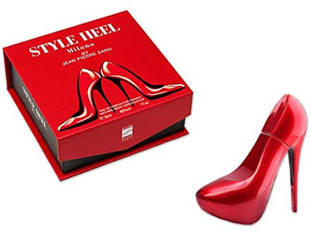 Jean-Pierre Sand - Style Heel Milano - Eau de Parfum, Parfum für Frauen im Sammlerflakon, ideal als Geschenk - Damenparfum im Damenschuh-Flakon (30ml)