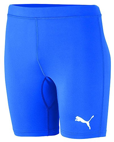 Puma Liga Baselayer Shorttight Jr, Pantalones Cortos Para Niños, Azul (Electric Blue Lemonade), 128