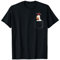 Landwirte & Hühner Flüsterer Verrücktes Huhn In Tasche T-Shirt