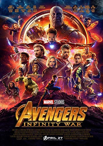 Poster Affiche Avengers Infinity War Movie Film Culte