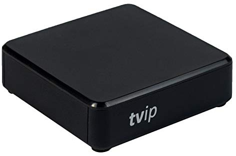 TVIP S-Box v.610 HEVC UHD Android 8.0 Linux Multimedia Stalker, schwarz