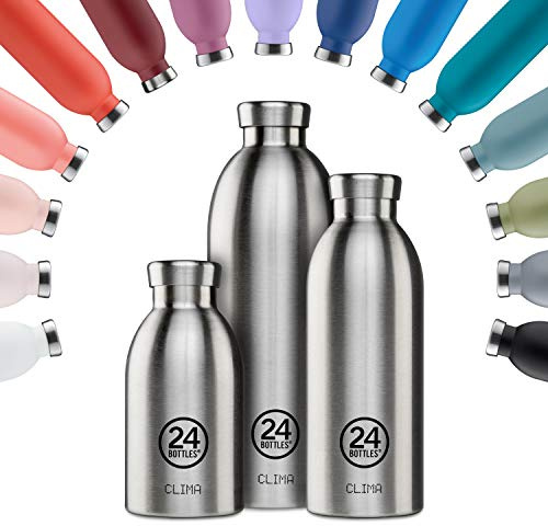 24 BOTTLES - Clima Bottle 0,33 l - Carrara (24B410), Edelstahl