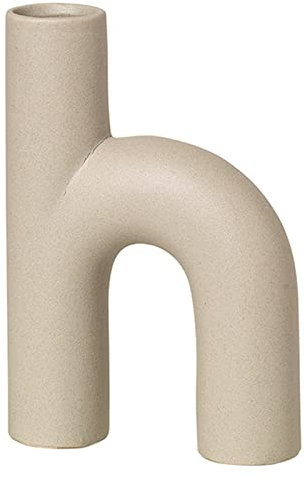 broste Copenhagen Hector Vase Dove Grey 4,5x13x19cm