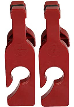 WINEGRASP Cheers! Stemmed Wine Glass Holder for Adirondack & Camping Chairs, Picnic Tables, & Patio Railings (2-Pack)