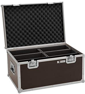 ROADINGER Flightcase 4x LED 4/7C-12 Silent Slim Spot | PRO Flightcase für 4 x Eurolite LED 4/7C-12 Silent Slim Spot