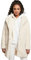 Urban Classics Damen Ladies Oversized Sherpa Coat Jacke, whitesand, XXL