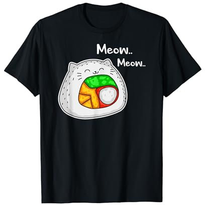 Sushi Comida Japonesa - Asia Palillos Sushi Camiseta