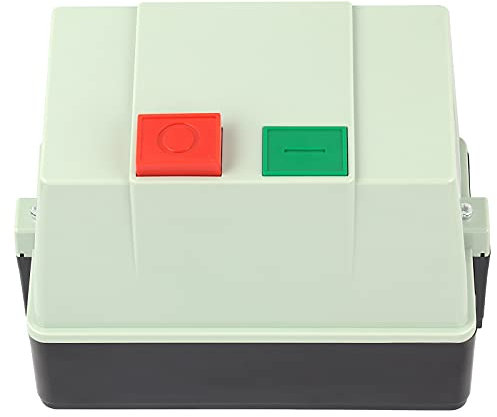 Démarreur Magnétique pour Moteur Asynchrone Triphasé, Interrupteur Magnétique AC 380V 25-32A avec contre les Surcharges/perte de Phase/défaillance de Phase - Fonction de
