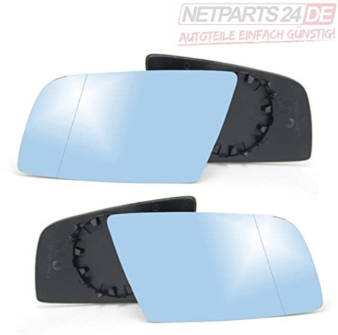 Johns, kompatibel zu BMW 5er E60/E61 Spiegelglas Satz links und rechts beheizbar 2003-2010