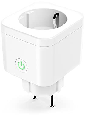 Refoss Presa WiFi Alexa, Presa Smart Mini con Telecomando, Presa Intelligente Domestica WiFi con Controllo vocale, Timer, Funziona con Alexa, Google Home, 2400W, 10A, 1 Pezzo
