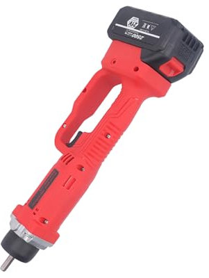 Handbetonrüttler, Kabelloser Betonrüttler mit 3000–6000 U/min und Skelett-Kühlöffnungen, 3 X 2500 MAh Lithium-Batteriebetriebenes Betonrüttelgerät (EU-Stecker)