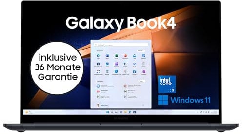 Samsung Galaxy Book4 Notebook, 15,6-Zoll-Display, Intel Core 3-Prozessor, 8 GB RAM, Laptop mit 256 GB Speicher, Gray, 3 Jahre Herstellergarantie [Exklusiv auf Amazon]