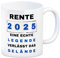 Rente 2025 Kaffeebecher mit Spruch Rente 2025 Legende geht lustige Tasse Witziger Becher Komisch ulkig Spaß nach der Rente Lustiges Geschenk
