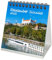 Reisezauber Slowakei Kalender für 2025 Format 10cm x 10cm Bratislava Urlaub Ferien - Geschenkset Inhalt: 1x Kalender 1x Weihnachtsanhänger 1x Grußanhänger (gesamt 3 Teile)