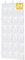 Bonison Over the Door Shoe Organizer 24 Pockets - Hanging Shoe Rack, Door Shoe Shoe Pantry Closet Cabinet wardrobe with Hooks 64.2 x 18.9 White