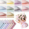 Fenglin-joy Bouquet Paper, 20 Pieces, 10 Colours, Waterproof Flower Gift Wrapping Paper for Flowers for Gift Packaging, Flower Shop Bouquet Packaging, 58 cm