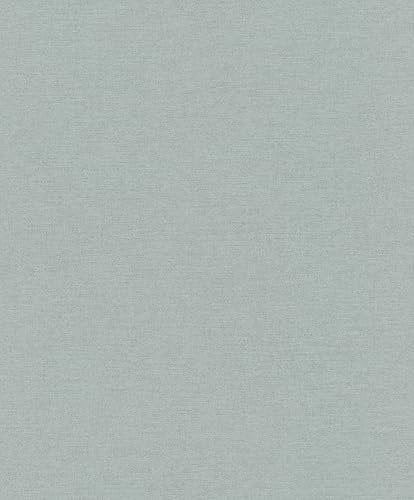 Rasch SCHÖNER WOHNEN-Kollektion Vliestapete LINEN 600308 in Blau - 10,05 m x 0,53 m