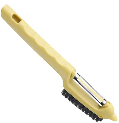 Mimoqk Vegetable Peeler, Vegetable Brush Scrubber for Food - Carrot Peeler, Flexible Food Peeler, Potato Scrubber | Cleaning Brush