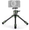 Tilta Camera Tripod with Tabletop Ball Head, Travel Tripod with 1-Stage Carbon Fibre Tripod Legs (3KG) - Forest Green TT-BT03-FB-FG