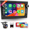 [2G+64G] Android 13 Car Stereo for Opel Vauxhall Corsa Astra Vivaro Zafira with Wireless Carplay/Android Auto/GPS/WiFi, Hodozzy 7 Inch Bluetooth Car Radio Mirror Link FM/RDS EQ+Reverse Camera