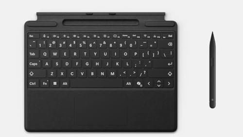 Microsoft Surface Pro Flex Keyboard mit Slim Pen schwarz (Bundle), DE (Y8U-00006)